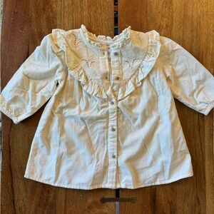 Zara long sleeve corduroy dress